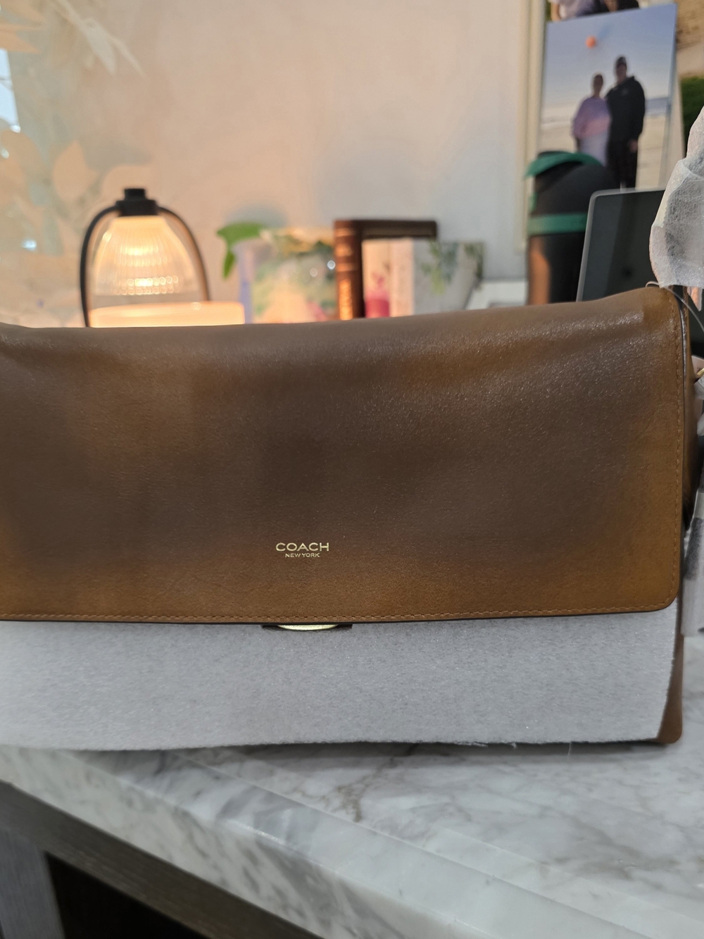 COACH Loved Leather Chelsea 30 Bag